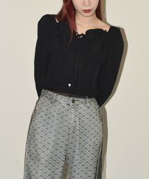 Bustier Frill Blouse / ビスチェフリルブラウス