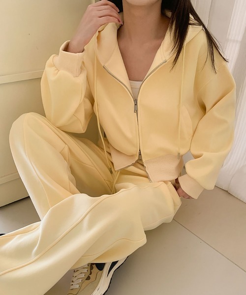 FRKM SCD*日本未入荷*パーカー ワイドパンツ 上下セットアップ 楽天市場】ジップパーカー&キャミ&ワイドパンツSET・p418322