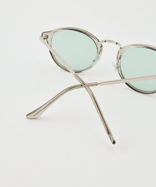 Kastane（カスタネ）の「【WHIMSIC/全顔タイプ対応】ボストンメタルコンビネーションサングラス（サングラス・レディース・グレー/ブラック・FREE）」の8枚目の写真