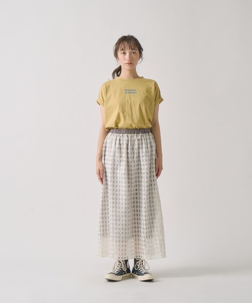 【定価46,200円】5351 チェックガウン Burberry's(バーバリーズ) チェック柄プリーツスカート グリーン