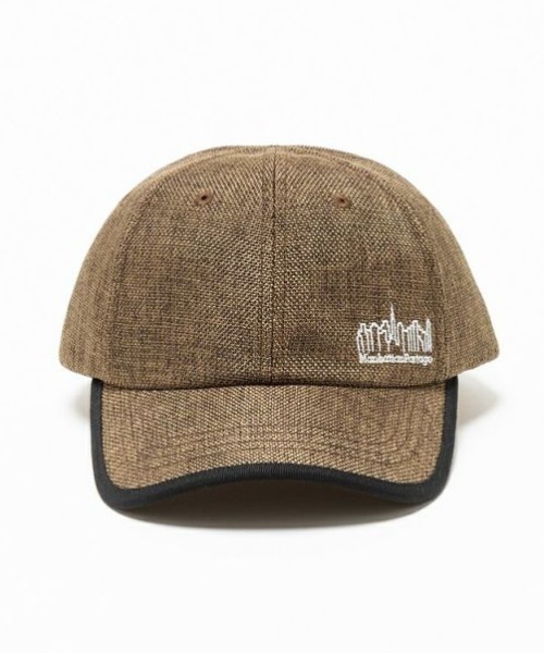 Manhattan Portage（マンハッタンポーテージ）の「Manhattan Portage/マンハッタンポーテージ キャップ LINEN LIKE PE SHEET CAP MP254（キャップ・メンズ・ダークブラウン/ベージュ/ブラック・FREE）」の5枚目の写真