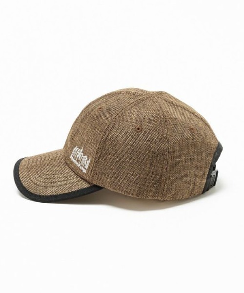 Manhattan Portage（マンハッタンポーテージ）の「Manhattan Portage/マンハッタンポーテージ キャップ LINEN LIKE PE SHEET CAP MP254（キャップ・メンズ・ダークブラウン/ベージュ/ブラック・FREE）」の6枚目の写真