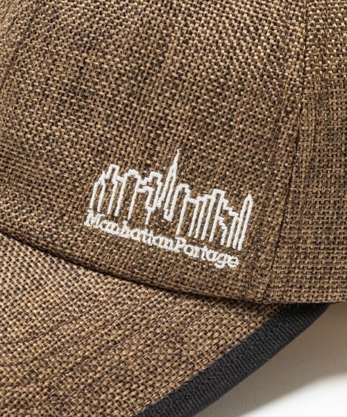 Manhattan Portage（マンハッタンポーテージ）の「Manhattan Portage/マンハッタンポーテージ キャップ LINEN LIKE PE SHEET CAP MP254（キャップ・メンズ・ダークブラウン/ベージュ/ブラック・FREE）」の8枚目の写真
