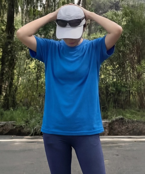 United Athle(ユナイテッドアスレ)の「【United Athle】4.4オンス ドライスムース Tシャツ 半袖 ジム ヨガ ピラティス フィットネス 5700(Tシャツ/カットソー・メンズ・ダークグリーン/ブラック/ベージュ/ネイビー/ホワイト/ライトブルー/ラベンダー/ライトグリーン/ライトイエロー/オートミール/ロイヤルブルー/スミクロ/インディゴブルー/ピンク/オリーブ/レッド/ワイン/ライトピンク/グレイッシュブルー/ダークパープル・M/L/XL/XS/S)」の12枚目の写真