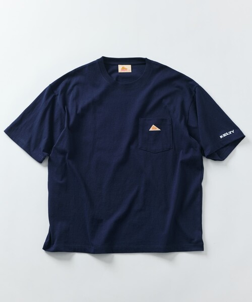 FREAK'S STORE（フリークスストア）の「限定展開 KELTY×FREAK'S STORE/ケルティ 別注 ワンポイント ヴィンテージロゴ クルーネック ポケットTシャツ（Tシャツ/カットソー・メンズ・アッシュグレー/ホワイト/グレイッシュベージュ/その他/ブラック/スミクロ/ネイビー/ピンク・X-LARGE/LARGE/MEDIUM/SMALL）」の13枚目の写真