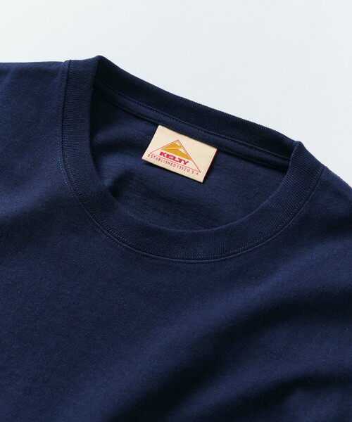 FREAK'S STORE（フリークスストア）の「限定展開 KELTY×FREAK'S STORE/ケルティ 別注 ワンポイント ヴィンテージロゴ クルーネック ポケットTシャツ（Tシャツ/カットソー・メンズ・アッシュグレー/ホワイト/グレイッシュベージュ/その他/ブラック/スミクロ/ネイビー/ピンク・X-LARGE/LARGE/MEDIUM/SMALL）」の14枚目の写真