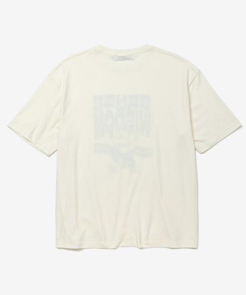 rehacer（レアセル）の「rehacer : Wisdom Vintage -like T-shirt / ウイズダム ヴィンテージライク Tシャツ（Tシャツ/カットソー・メンズ・アイボリー/グレー/ブラック・MEDIUM/LARGE/X-LARGE）」の12枚目の写真