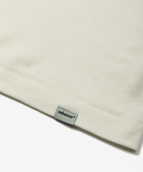 rehacer（レアセル）の「rehacer : Wisdom Vintage -like T-shirt / ウイズダム ヴィンテージライク Tシャツ（Tシャツ/カットソー・メンズ・アイボリー/グレー/ブラック・MEDIUM/LARGE/X-LARGE）」の14枚目の写真