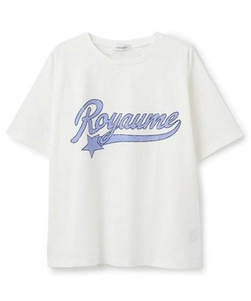 LOVETOXIC(ラブトキシック)の「【GOODPRICE】【綿100%】カスレカレッジロゴ990半T(Tシャツ/カットソー・キッズ・ピンク/ホワイト系その他/ブラック/オフホワイト・M:150cm/S:140cm/L:160cm)」の6枚目の写真