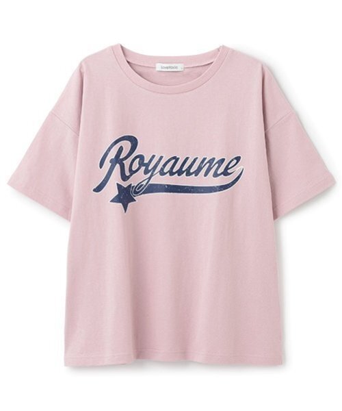 LOVETOXIC(ラブトキシック)の「【GOODPRICE】【綿100%】カスレカレッジロゴ990半T(Tシャツ/カットソー・キッズ・ピンク/ホワイト系その他/ブラック/オフホワイト・M:150cm/S:140cm/L:160cm)」の7枚目の写真