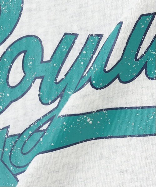 LOVETOXIC(ラブトキシック)の「【GOODPRICE】【綿100%】カスレカレッジロゴ990半T(Tシャツ/カットソー・キッズ・ピンク/ホワイト系その他/ブラック/オフホワイト・M:150cm/S:140cm/L:160cm)」の15枚目の写真