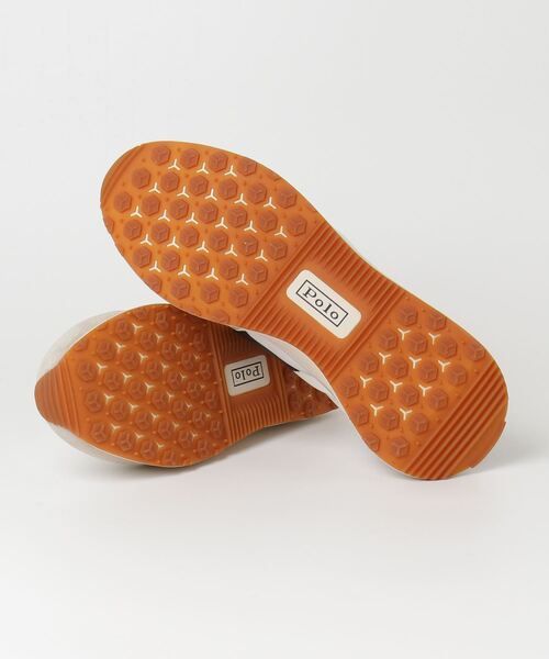 POLO RALPH LAUREN（ポロ ラルフ ローレン）の「ポロ ラルフ ローレン Train 89 スニーカー  スニーカー（スニーカー・メンズ・ホワイト×ネイビー・90/100/80/85/95/75）」の3枚目の写真