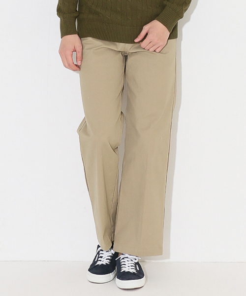 SENSE OF PLACE by URBAN RESEARCH（センスオブプレイスバイアーバンリサーチ）の「【B】ワイドチノ（チノパンツ・メンズ・ベージュ/ライトベージュ/カーキ・M/L）」の2枚目の写真