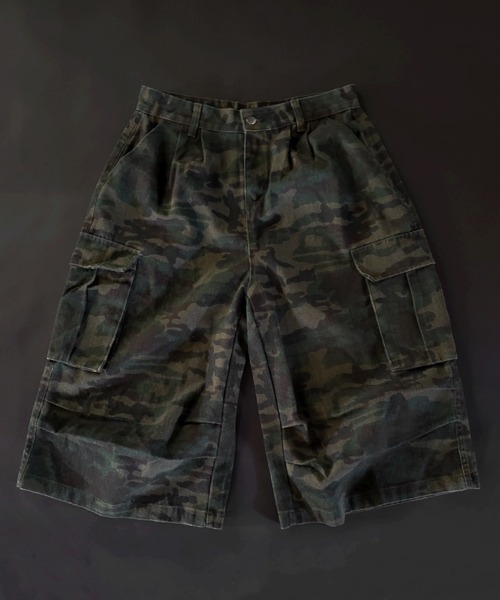 EFFECTION(エフェクション)の「EFFECTION // multi camouflage pattern wide cargo cropped pants〈マルチ カモフラージュ柄 ワイド カーゴ クロップド パンツ〉(カーゴパンツ・メンズ・カモフラージュ・MEDIUM/LARGE/X-LARGE)」の21枚目の写真