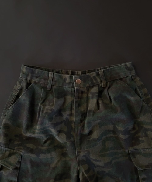 EFFECTION(エフェクション)の「EFFECTION // multi camouflage pattern wide cargo cropped pants〈マルチ カモフラージュ柄 ワイド カーゴ クロップド パンツ〉(カーゴパンツ・メンズ・カモフラージュ・MEDIUM/LARGE/X-LARGE)」の22枚目の写真