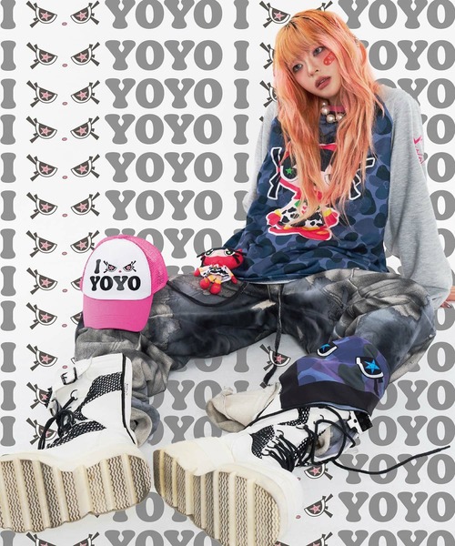 SPINNS(スピンズ)の「『SPINNS×YONGYONG』ヨンヨンキャップ(キャップ・レディース・ピンク・ONESIZE)」の3枚目の写真