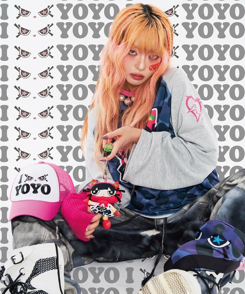 SPINNS(スピンズ)の「『SPINNS×YONGYONG』ヨンヨンキャップ(キャップ・レディース・ピンク・ONESIZE)」の4枚目の写真