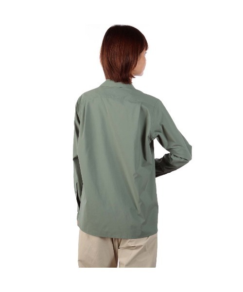 Foxfire(フォックスファイヤー)の「TSシェルシャツ(シャツ/ブラウス・メンズ・ネイビー/ライトグリーン/アイボリー/ミント・WOMENS M/WOMENS L/M/L/XL)」の9枚目の写真
