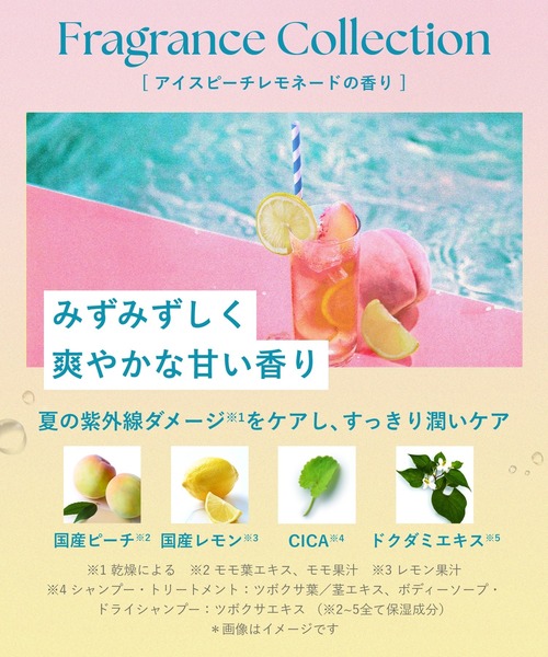 [2025夏限定] BOTANIST アイスピーチレモネードの香りセット Amazon | ［2025年夏限定］BOTANIST ボタニスト｜トリートメント
