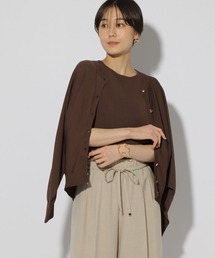 Elura | サラサラタッチショートカーディガン/321514(カーディガン/ボレロ)