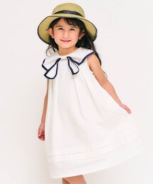 apres les cours | 【リンク/ジュニア対応】リボンセーラーワンピース(ワンピース)