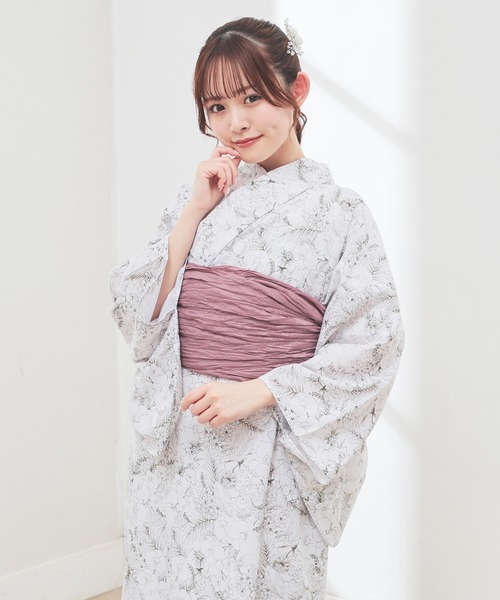 セール】セパレート浴衣 3点セット（羽織り＋キャミワンピース