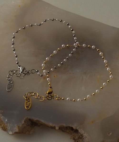 muku（ムク）の「BRACELET/PEARL×BALL（ブレスレット・レディース・ゴールド/シルバー・FREE）」の22枚目の写真