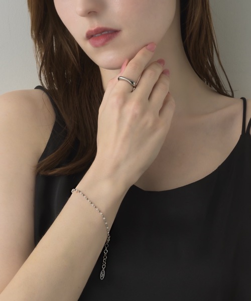 muku（ムク）の「BRACELET/PEARL×BALL（ブレスレット・レディース・ゴールド/シルバー・FREE）」の9枚目の写真