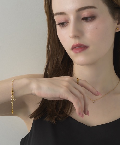 muku（ムク）の「BRACELET/PEARL×BALL（ブレスレット・レディース・ゴールド/シルバー・FREE）」の16枚目の写真