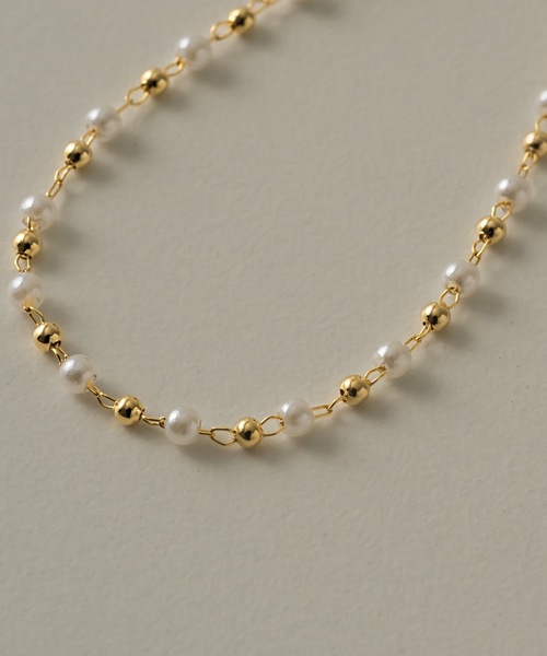 muku（ムク）の「BRACELET/PEARL×BALL（ブレスレット・レディース・ゴールド/シルバー・FREE）」の20枚目の写真