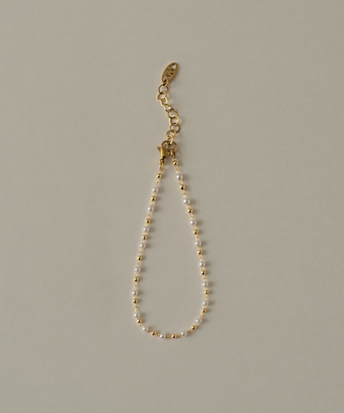 muku（ムク）の「BRACELET/PEARL×BALL（ブレスレット・レディース・ゴールド/シルバー・FREE）」の19枚目の写真