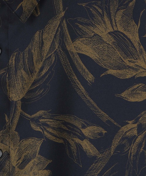 LOWRYS FARM(ローリーズファーム)の「ビエラフラワープリントシャツSS 494986(シャツ/ブラウス・レディース・ホワイト/ネイビー/ブラック・LARGE/MEDIUM)」の12枚目の写真