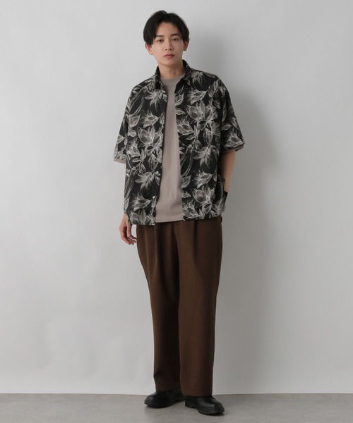 LOWRYS FARM(ローリーズファーム)の「ビエラフラワープリントシャツSS 494986(シャツ/ブラウス・レディース・ホワイト/ネイビー/ブラック・LARGE/MEDIUM)」の18枚目の写真