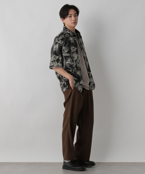 LOWRYS FARM(ローリーズファーム)の「ビエラフラワープリントシャツSS 494986(シャツ/ブラウス・レディース・ホワイト/ネイビー/ブラック・LARGE/MEDIUM)」の19枚目の写真