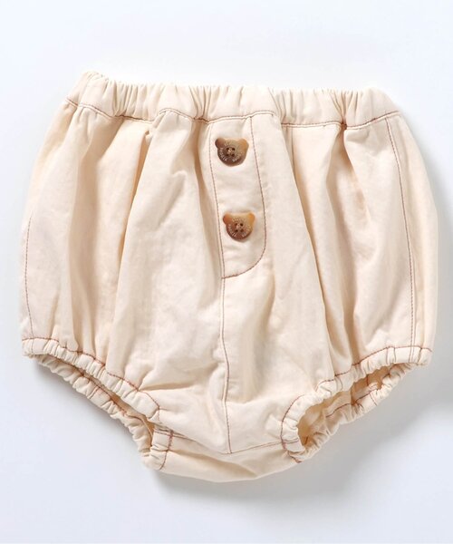 apres les cours(アプレレクール)の「おしり耳付きブルマ(その他ベビーウェア・キッズ・アイボリー/ブラウン・80)」の10枚目の写真