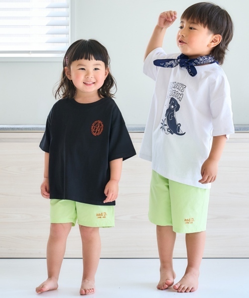 and D. petit main(アンドディープティマイン)の「【水陸両用】ショートパンツ(その他パンツ・キッズ・レッド/オレンジ/ライム/パープル/ブラック/エメラルド・150cm/140cm/130cm/120cm/110cm/100cm/90cm)」の14枚目の写真