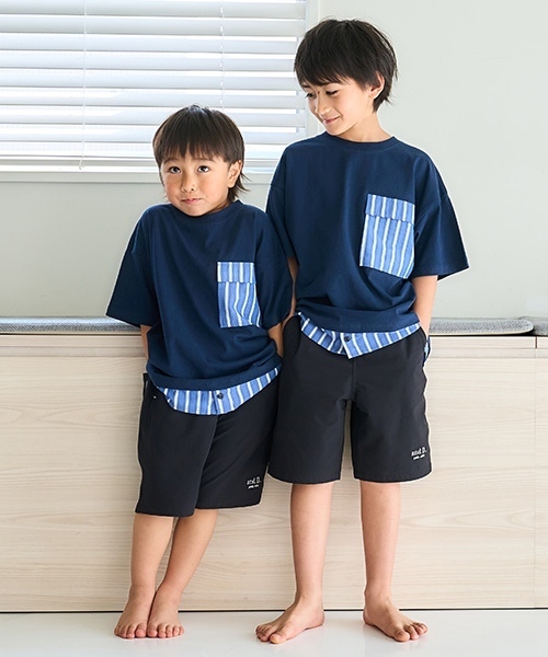 and D. petit main(アンドディープティマイン)の「【水陸両用】ショートパンツ(その他パンツ・キッズ・レッド/オレンジ/ライム/パープル/ブラック/エメラルド・150cm/140cm/130cm/120cm/110cm/100cm/90cm)」の15枚目の写真