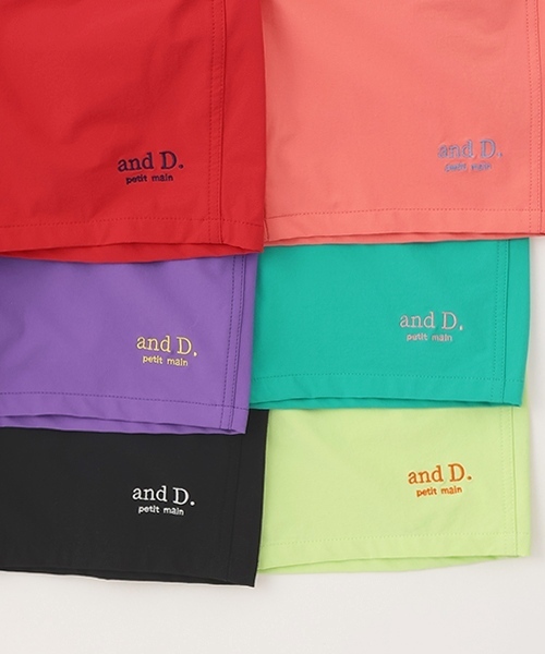 and D. petit main（アンドディープティマイン）の「【水陸両用】ショートパンツ（その他パンツ・キッズ・レッド/オレンジ/ライム/パープル/ブラック/エメラルド・150cm/140cm/130cm/120cm/110cm/100cm/90cm）」の21枚目の写真