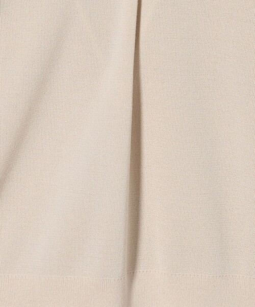 新品　新品　UNITED ARROWS セーラーカラー　ホワイトニット UNITED ARROWS（ユナイテッドアローズ）の「スカラップレース セーラー