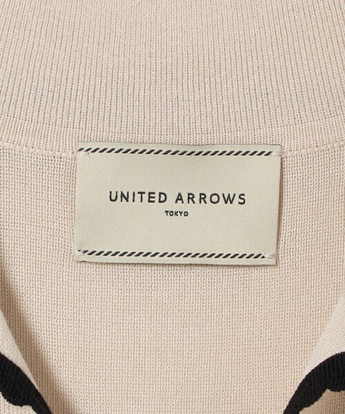 ニット セーター スカラップ セーラーカラー ショートスリーブニット レディース UNITED ARROWS ニット セーター スカラップ セーラーカラー