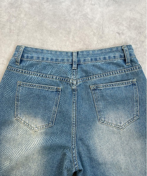 ad thie(アドティエ)の「フレア デニムパンツ(デニムパンツ・レディース・ブルー・LARGE/MEDIUM)」の7枚目の写真