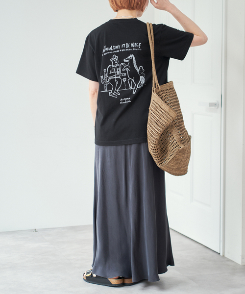 tシャツ AUTHEN / オーセン*Shiomi Wada NICE T-SHIRT レディース AUTHEN tシャツ / オーセン*Shiomi Wada NICE T-SHIRT