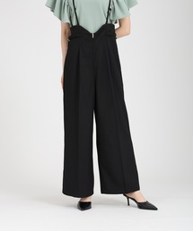 fifth | 【田中亜希子セレクト】麻調サスペンダー付パンツ(その他パンツ)