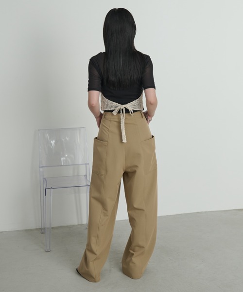 Aunt Marie's（アントマリーズ）の「クロシェ編みビスチェ（チューブトップ・レディース・アイボリー・FREE）」の7枚目の写真