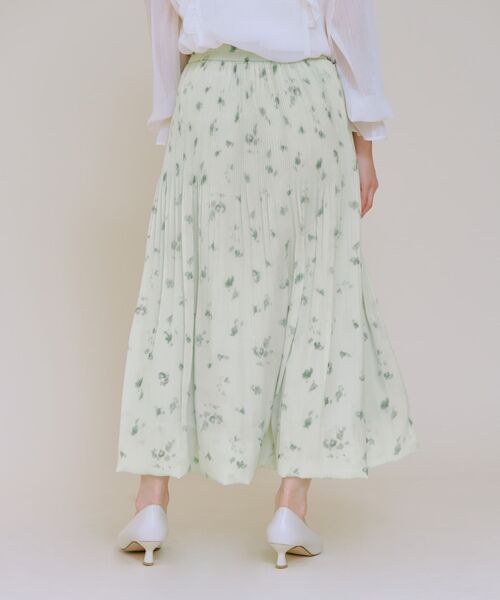 COHINA(コヒナ)の「シャドーフラワーバルーンスカート 【低身長・小柄女性】(スカート・レディース・ブラック/ピンク/グリーン・S-Regular/XS-Regular/S-Short/XS-Short)」の7枚目の写真