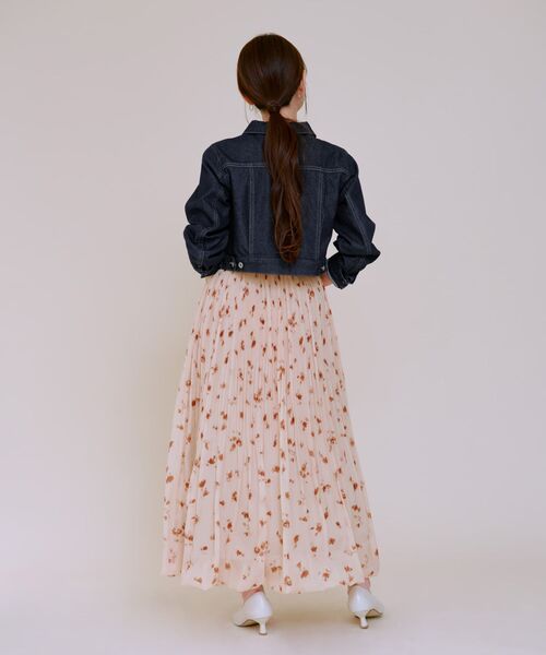 COHINA(コヒナ)の「シャドーフラワーバルーンスカート 【低身長・小柄女性】(スカート・レディース・ブラック/ピンク/グリーン・S-Regular/XS-Regular/S-Short/XS-Short)」の15枚目の写真