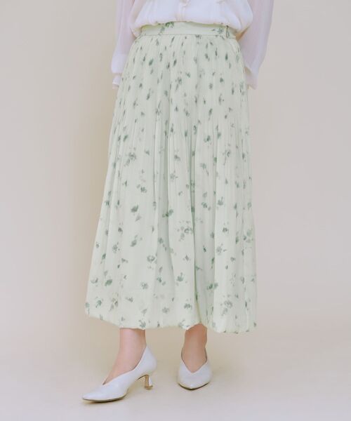 COHINA(コヒナ)の「シャドーフラワーバルーンスカート 【低身長・小柄女性】(スカート・レディース・ブラック/ピンク/グリーン・S-Regular/XS-Regular/S-Short/XS-Short)」の6枚目の写真