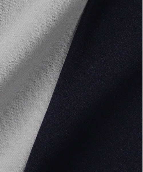 BACK NUMBER(バックナンバー)の「BACK NUMBER(バックナンバー)【メンズ】ジョーゼット縦切替えデザインTシャツ(Tシャツ/カットソー・メンズ・ブラック/ネイビー/ホワイト・L/XL/M)」の4枚目の写真