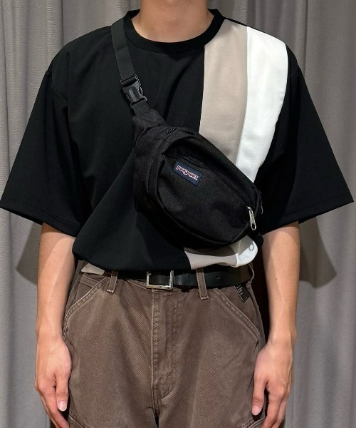 BACK NUMBER(バックナンバー)の「BACK NUMBER(バックナンバー)【メンズ】ジョーゼット縦切替えデザインTシャツ(Tシャツ/カットソー・メンズ・ブラック/ネイビー/ホワイト・L/XL/M)」の14枚目の写真