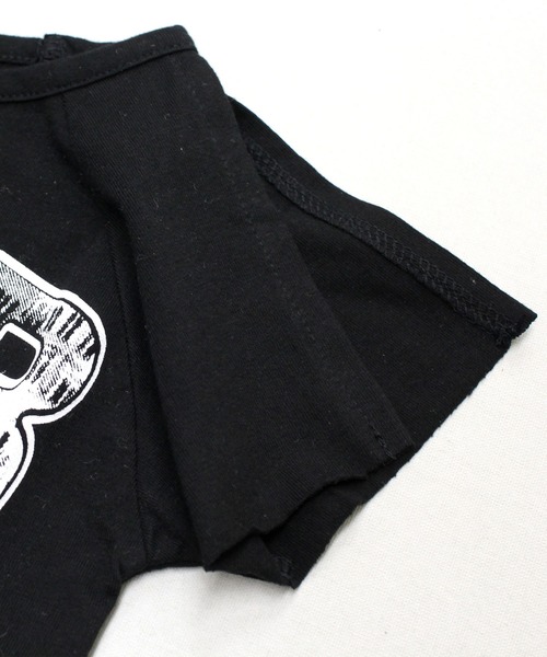 CHEER(チアー)の「アシンメトリーショート丈トップス(Tシャツ/カットソー・レディース・ホワイト/ブラック・M/L/S)」の10枚目の写真